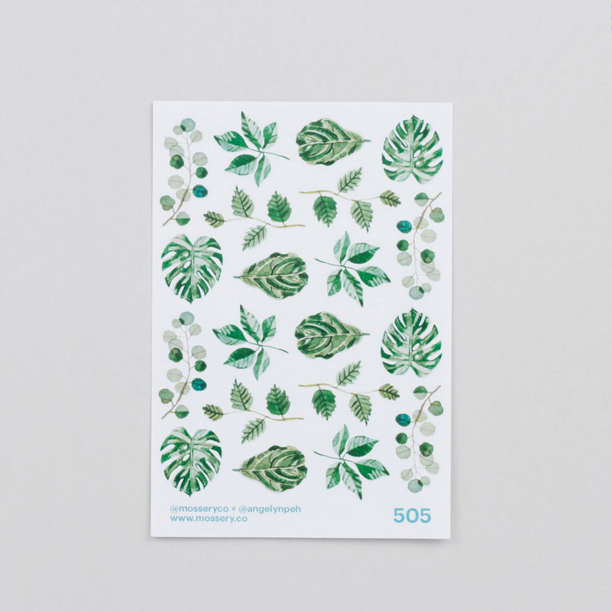 Mossery Stickers Leaves & Foilage