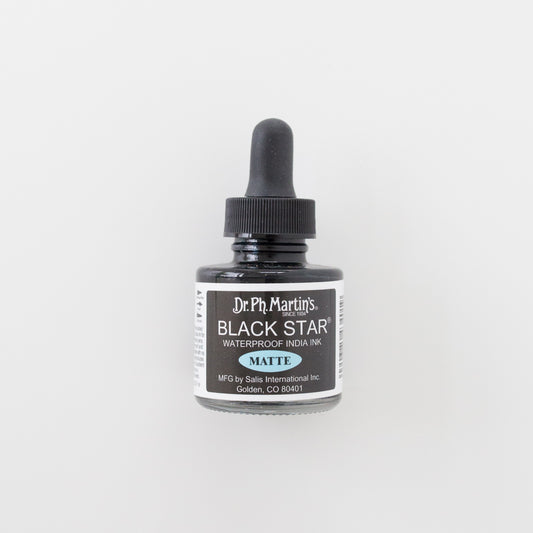 Dr. Ph. Martin's Matte Black Inkt