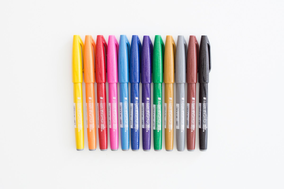 Pentel Touch Rood