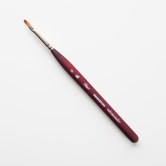 Princeton Velvetouch Mini Filbert 0