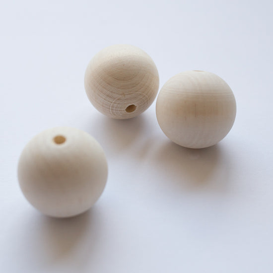 Houten kralen 50mm