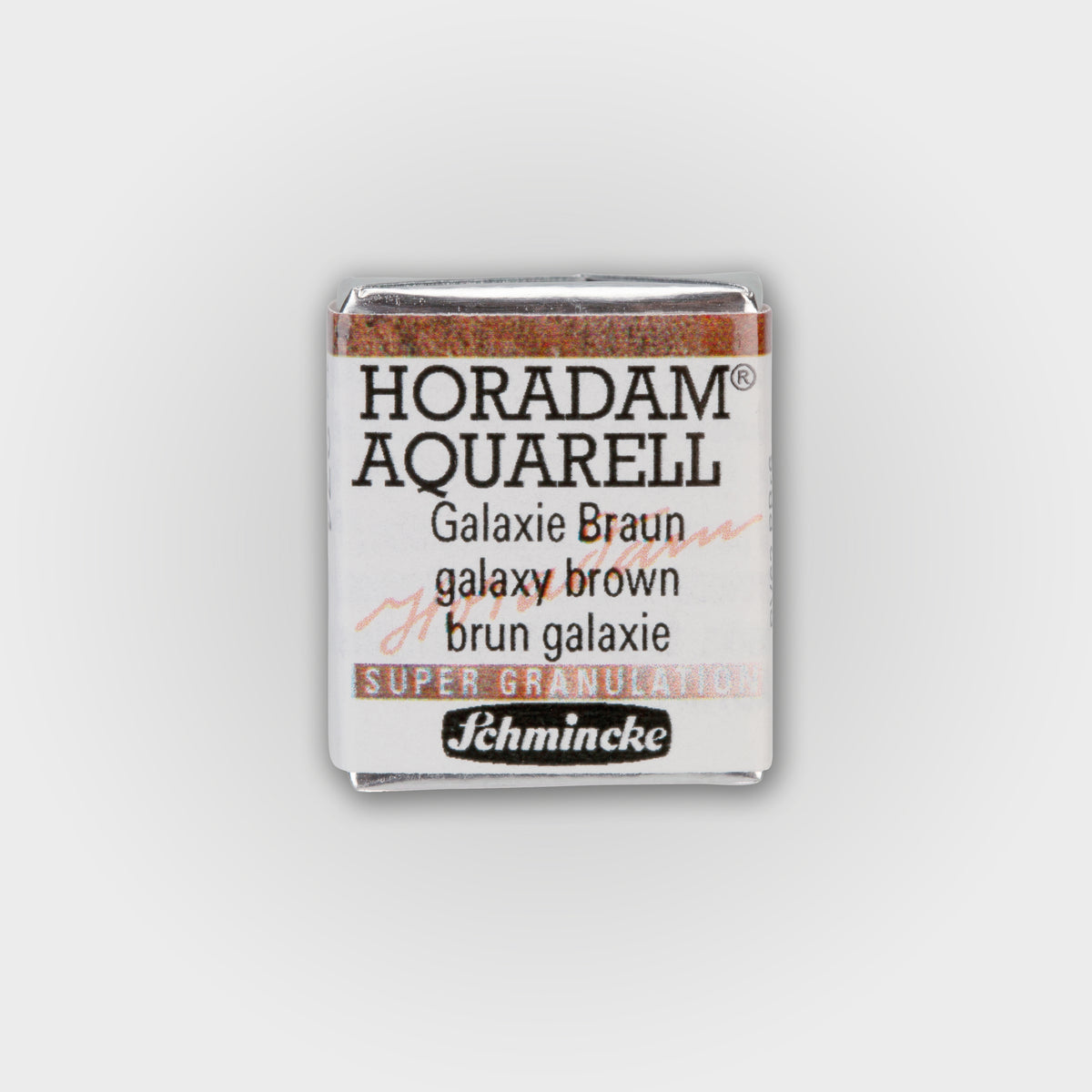 Schmincke Horadam® Super granulating Half pan 974 Galaxy brown 3