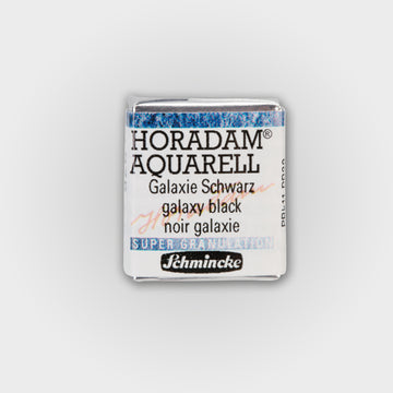 Schmincke Horadam Aquarelverf 975 Galaxy Black half pan 3