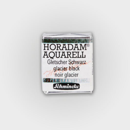 Schmincke Horadam Aquarelverf 965 Glacier Black half pan 3