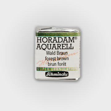 Schmincke Horadam Aquarelverf 944 Forest Brown half pan 3