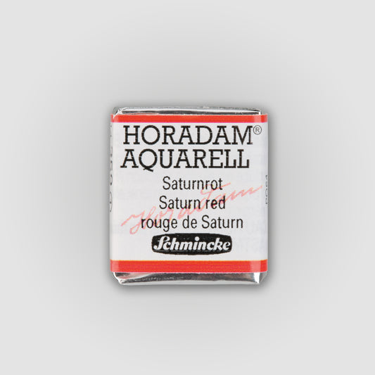 Schmincke Horadam Aquarelverf 359 Saturn Red half pan 1