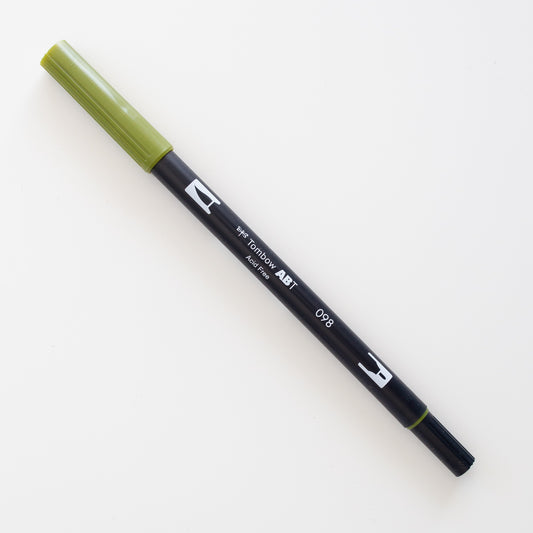 Tombow Dual Brush ABT 098 Avocado