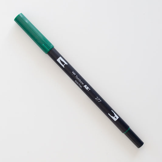 Tombow Dual Brush ABT 277 Dark Green