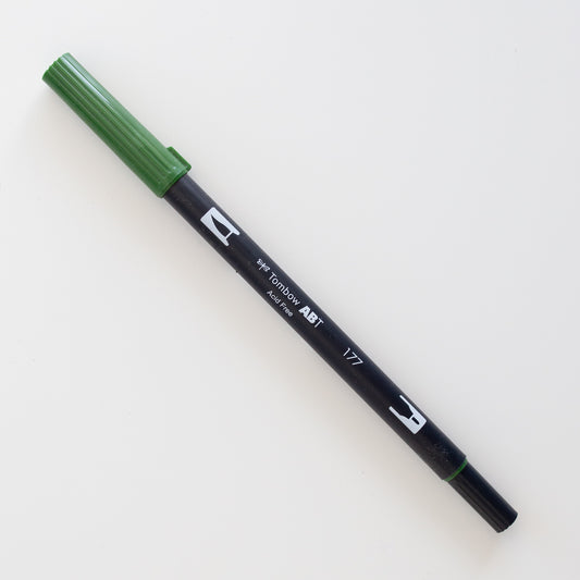 Tombow Dual Brush ABT 177 Dark Jade