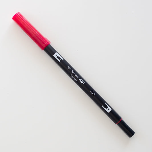 Tombow Dual Brush ABT 755 Rubine Red