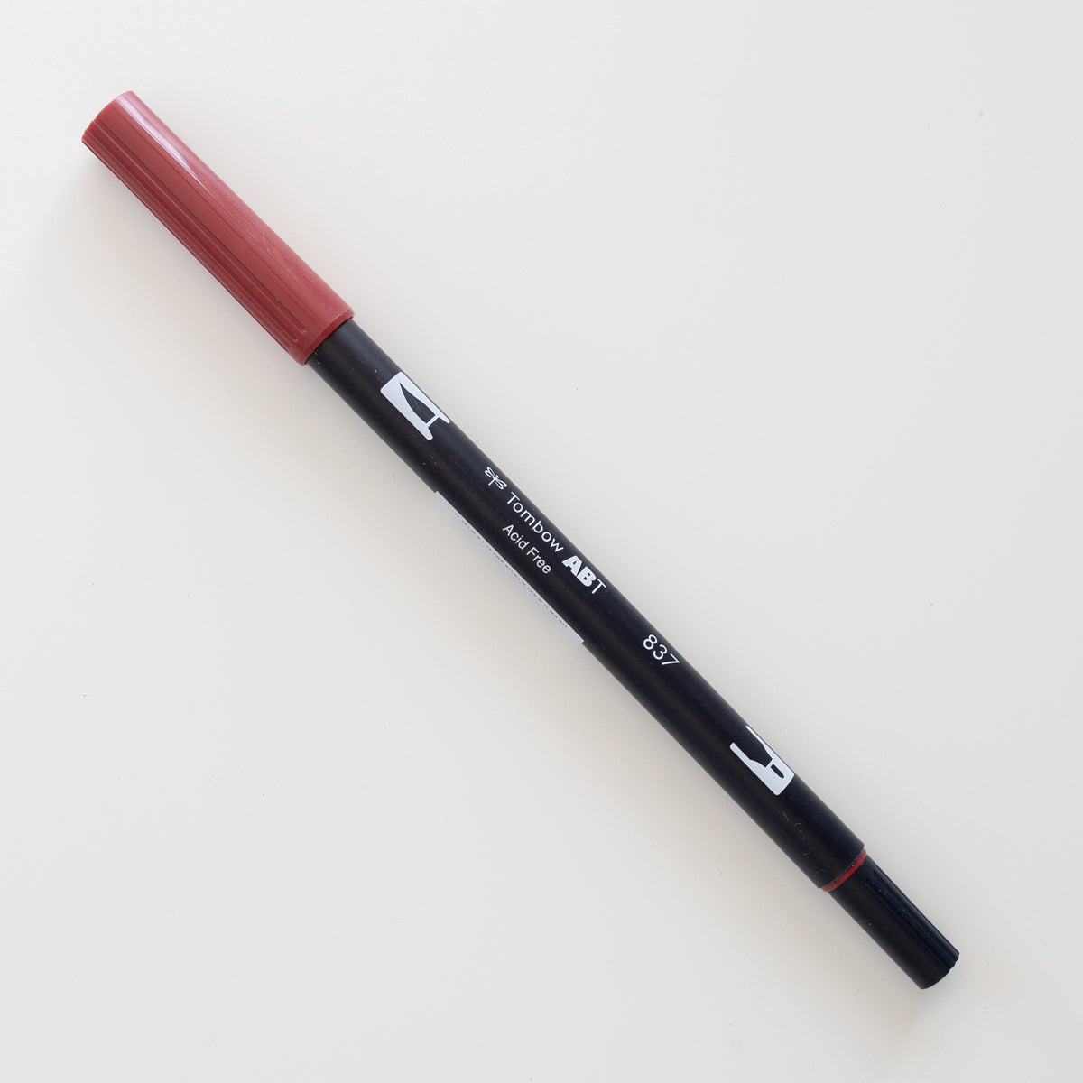 Tombow Dual Brush ABT 837 Wine Red