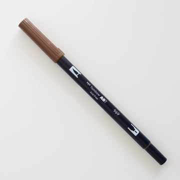 Tombow Dual Brush ABT 969 Chocolate