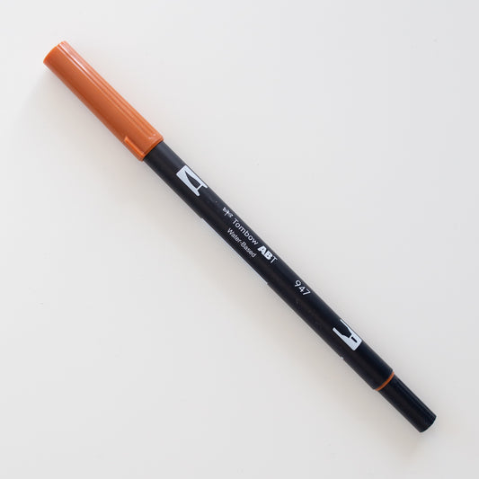 Tombow Dual Brush ABT 947 Burnt Sienna