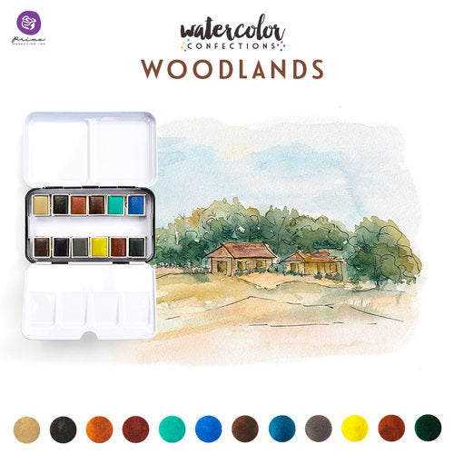 Prima Aquarell-Konfekt 'Woodlands' 