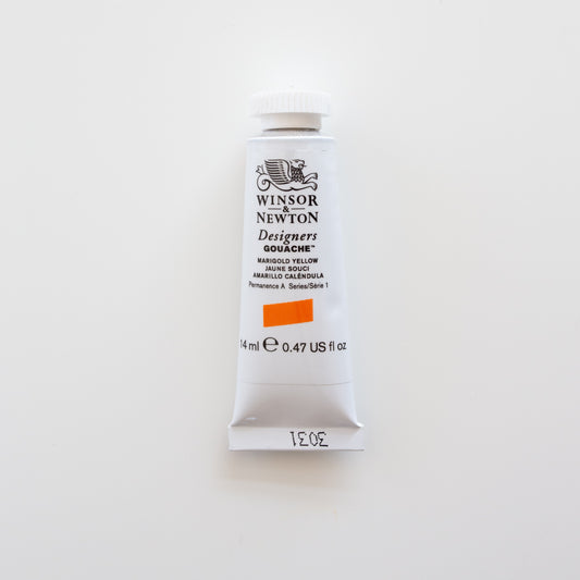 Winsor & Newton Designers Gouache 15ml Marigold Yellow 1