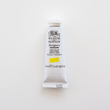 Winsor &amp; Newton Gouache 15 ml Zitronengelb 1