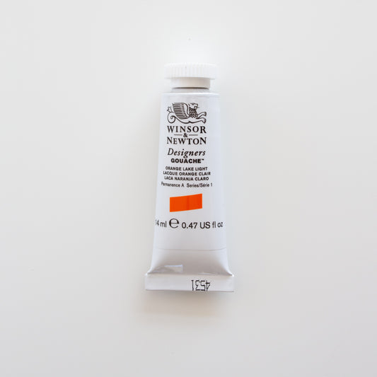 Winsor &amp; Newton Gouache 15 ml Orange Lake Light 1