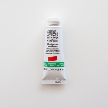 Winsor & Newton Designers Gouache 15ml Cadmium-Free Red 4