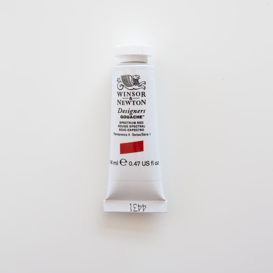 Winsor & Newton Designers Gouache 14ml Spectrum Red 1