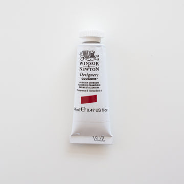 Winsor & Newton Designers Gouache 15ml Alizarin Crimson 1