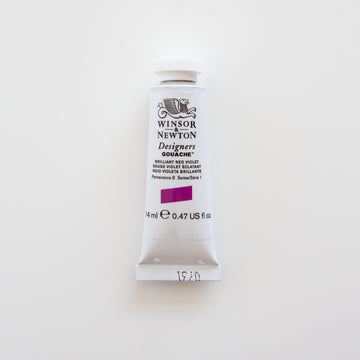 Winsor & Newton Designers Gouache 14ml Brilliant Red Violet 1