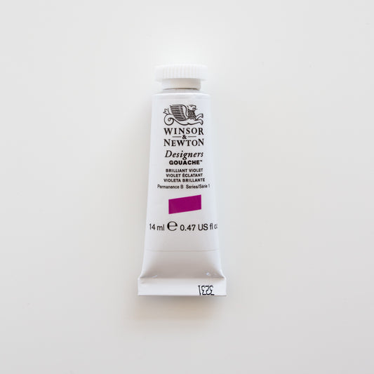 Winsor &amp; Newton Designers Gouache 15 ml, Brillantviolett 1