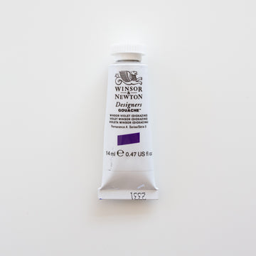 Winsor & Newton Designers Gouache 14ml Winsor Violet (dioxazine) 3