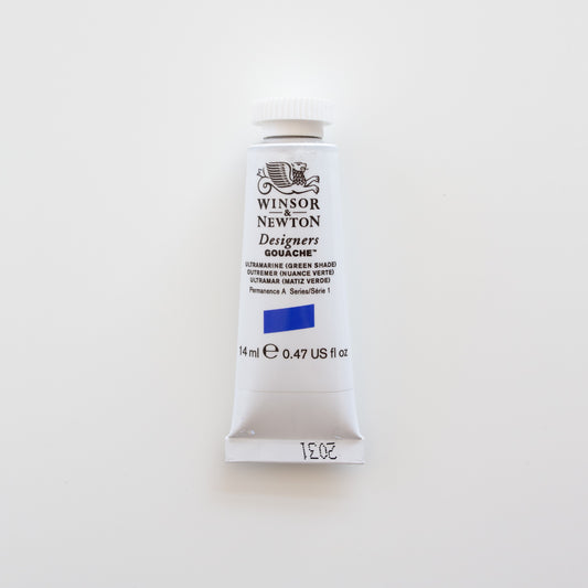 Winsor & Newton Designers Gouache 14ml Ultramarine (green shade) 1