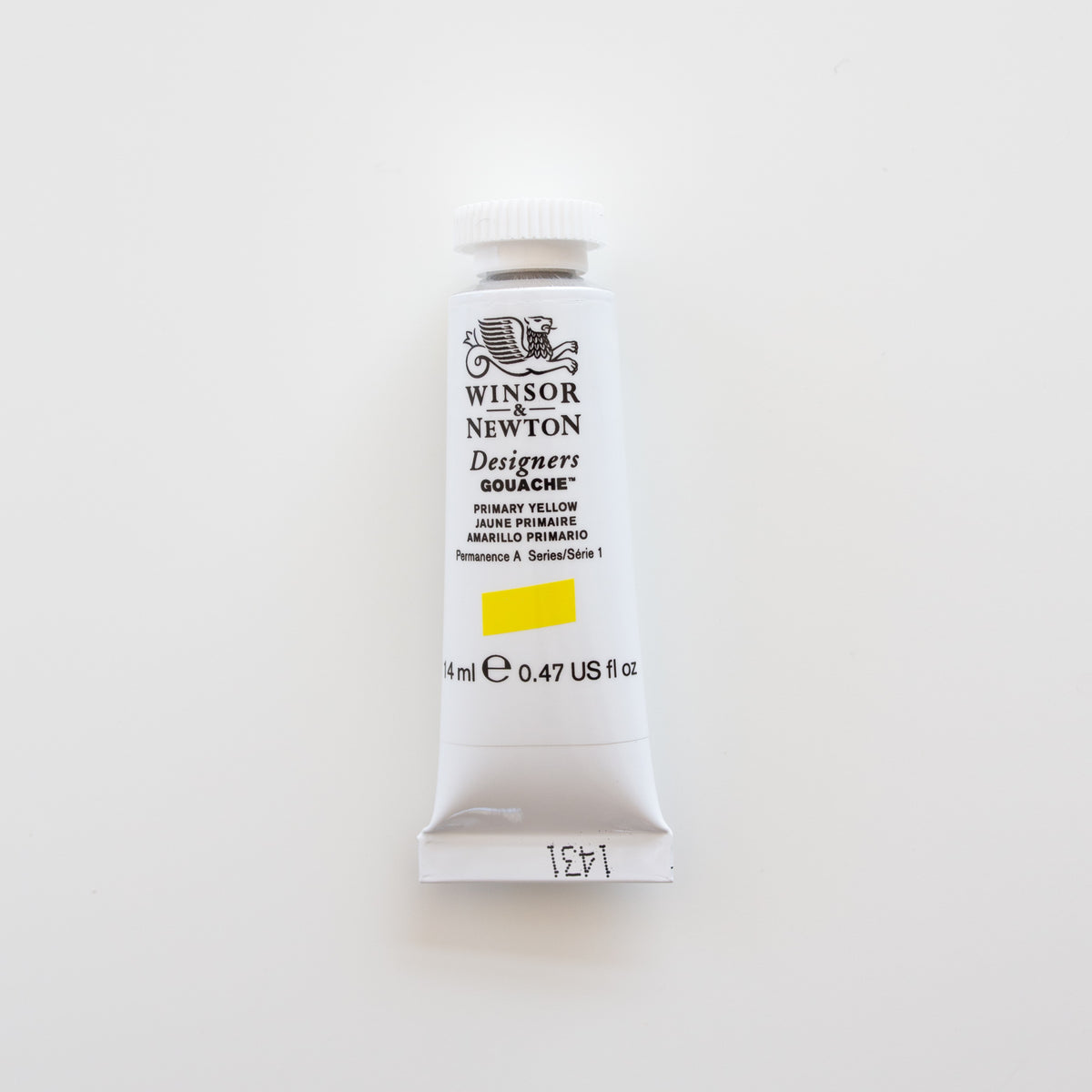 Winsor & Newton Designers Gouache 15ml Cadmium-Free Yellow Pale 4