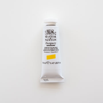 Winsor & Newton Designers Gouache 14ml Cadmium Yellow Pale 4