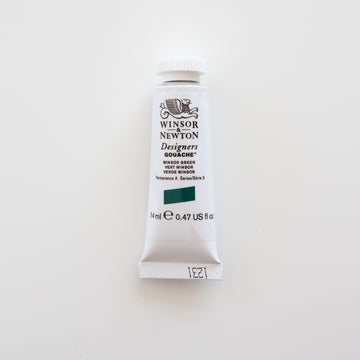 Winsor & Newton Designers Gouache 14ml Winsor Green 3