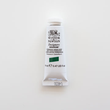 Winsor & Newton Gouache 15ml Permanent Green Deep 2