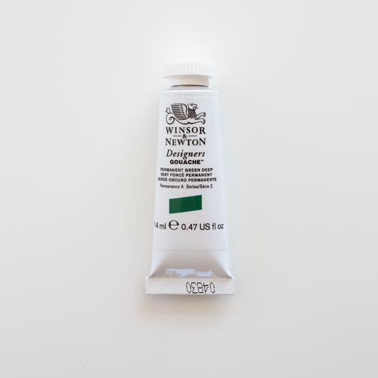 Winsor &amp; Newton Gouache 15 ml Permanent Green Deep 2