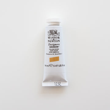 Winsor & Newton Designers Gouache 14ml Yellow Ochre 1