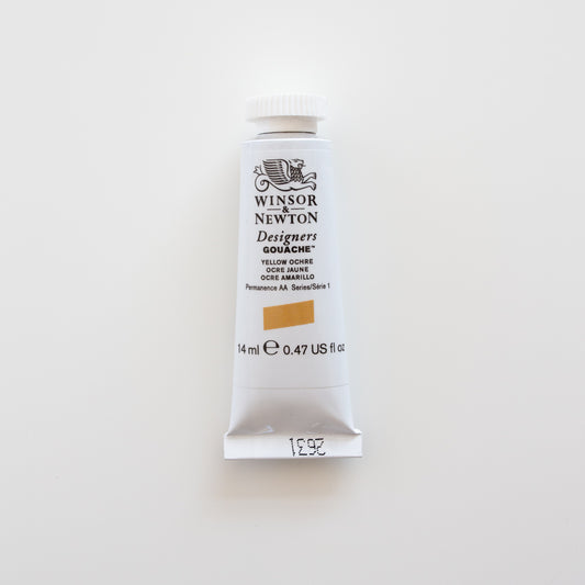 Winsor &amp; Newton Designers Gouache 15 ml Gelber Ocker 1