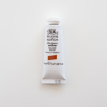 Winsor & Newton Designers Gouache 14ml Gold Ochre 1