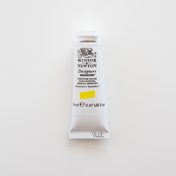 Winsor &amp; Newton Designers Gouache 15 ml Spectrum Yellow 1