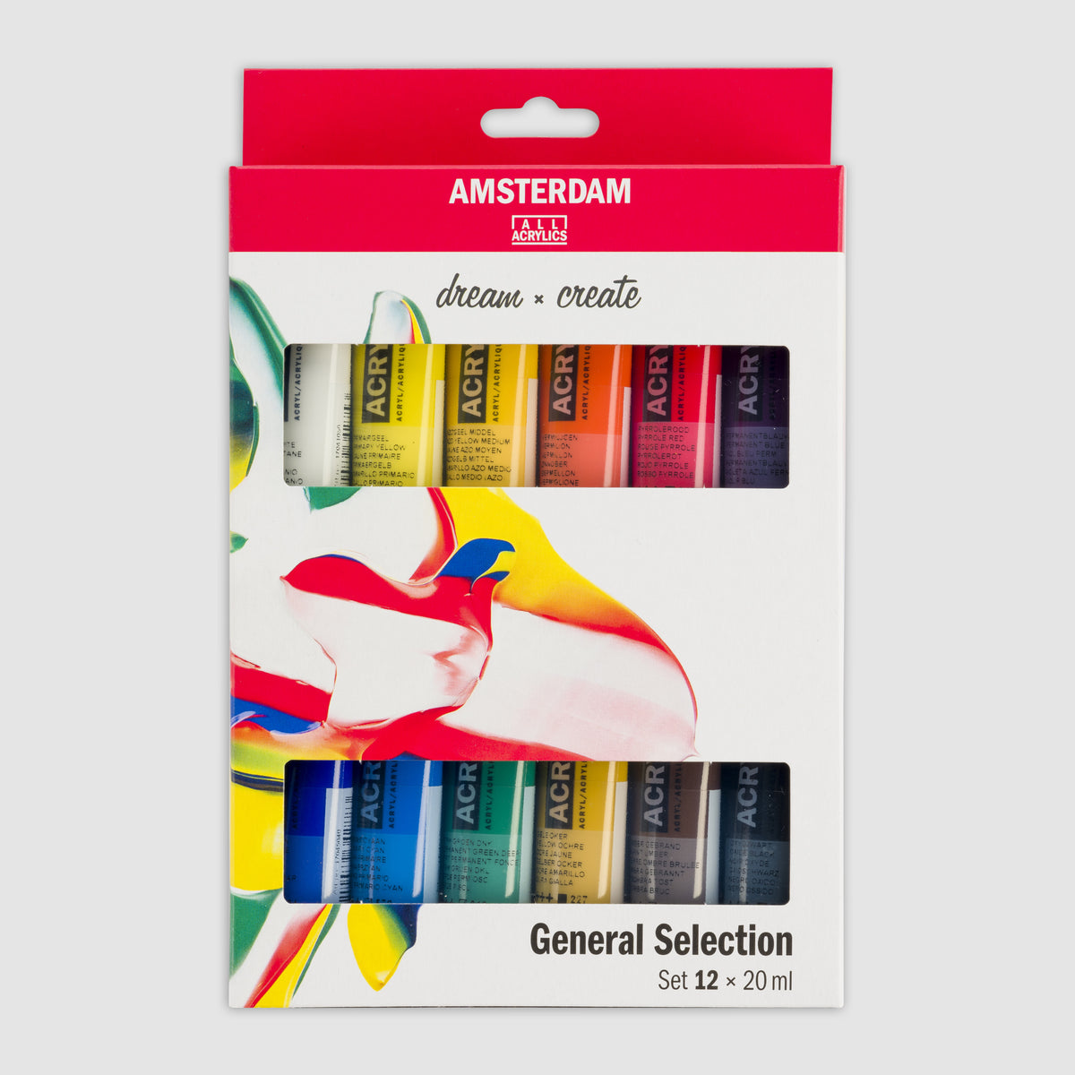 Amsterdam Acrylfarben-Set 12x20ml