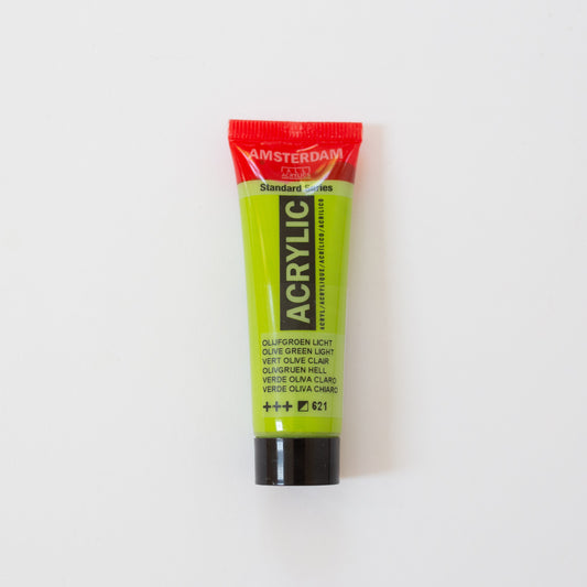 Amsterdam Acrylic paint 20ml 621 Olive green light