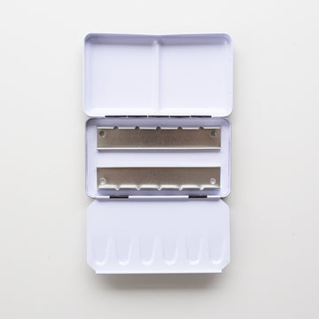 Metal tin for 12 half pans