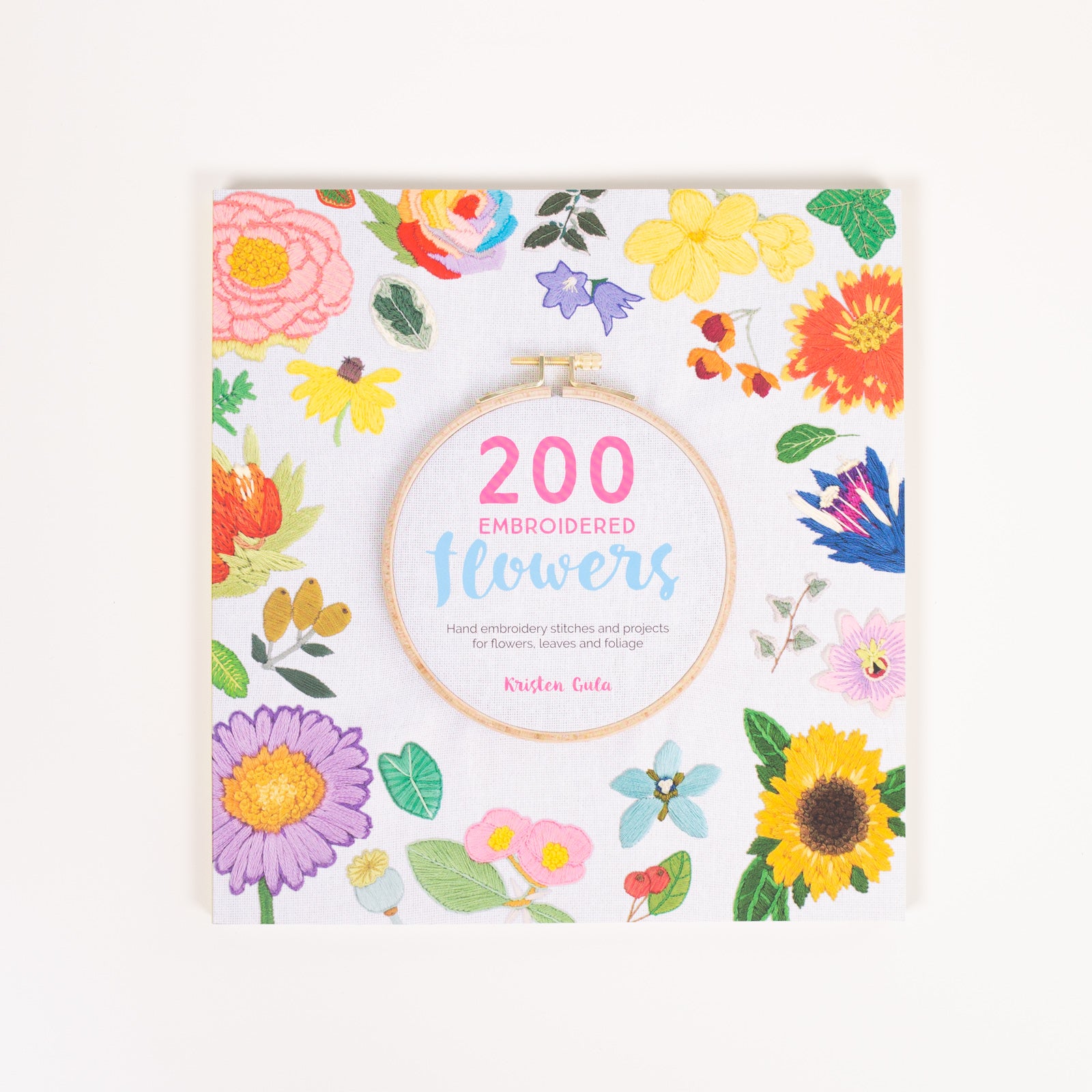 200 Embroidered Flowers' by Kirsten Gula