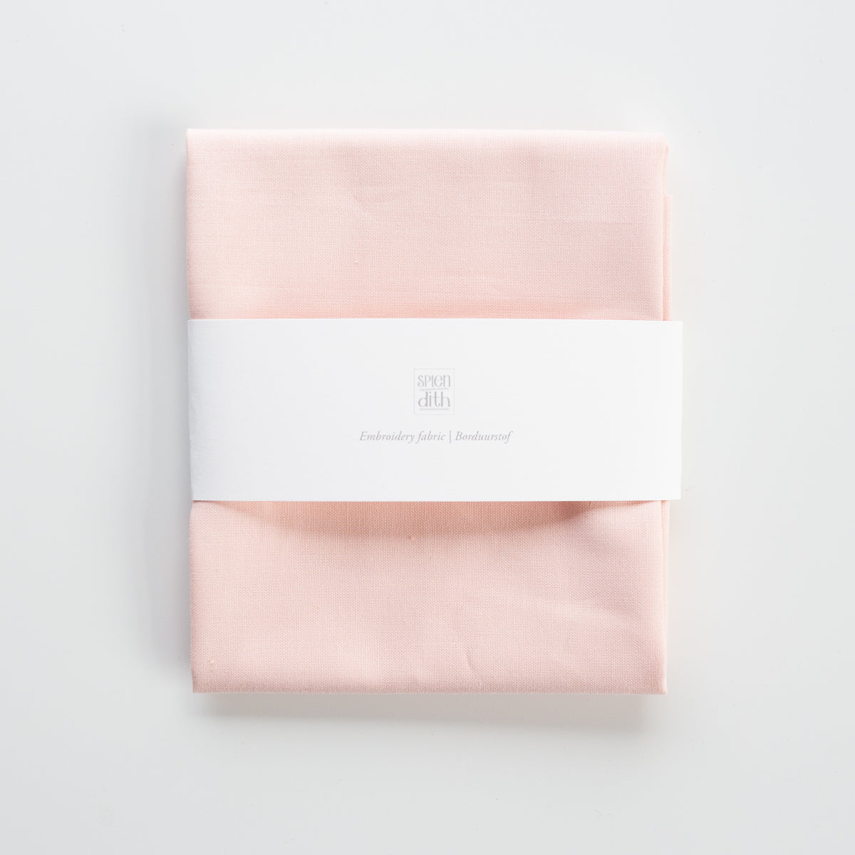 Embroidery fabric Cotton 'Peachy Pink'
