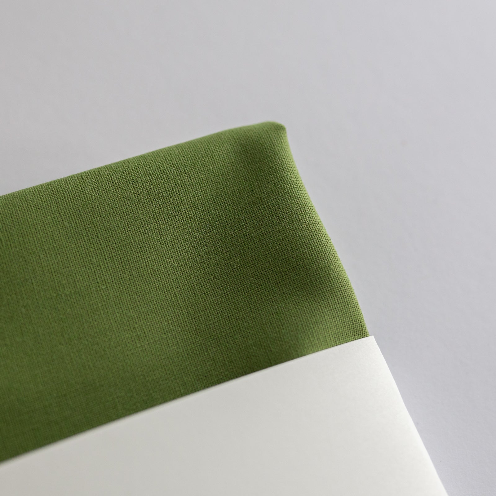 'Embroidery fabric Cotton 'Field Green
