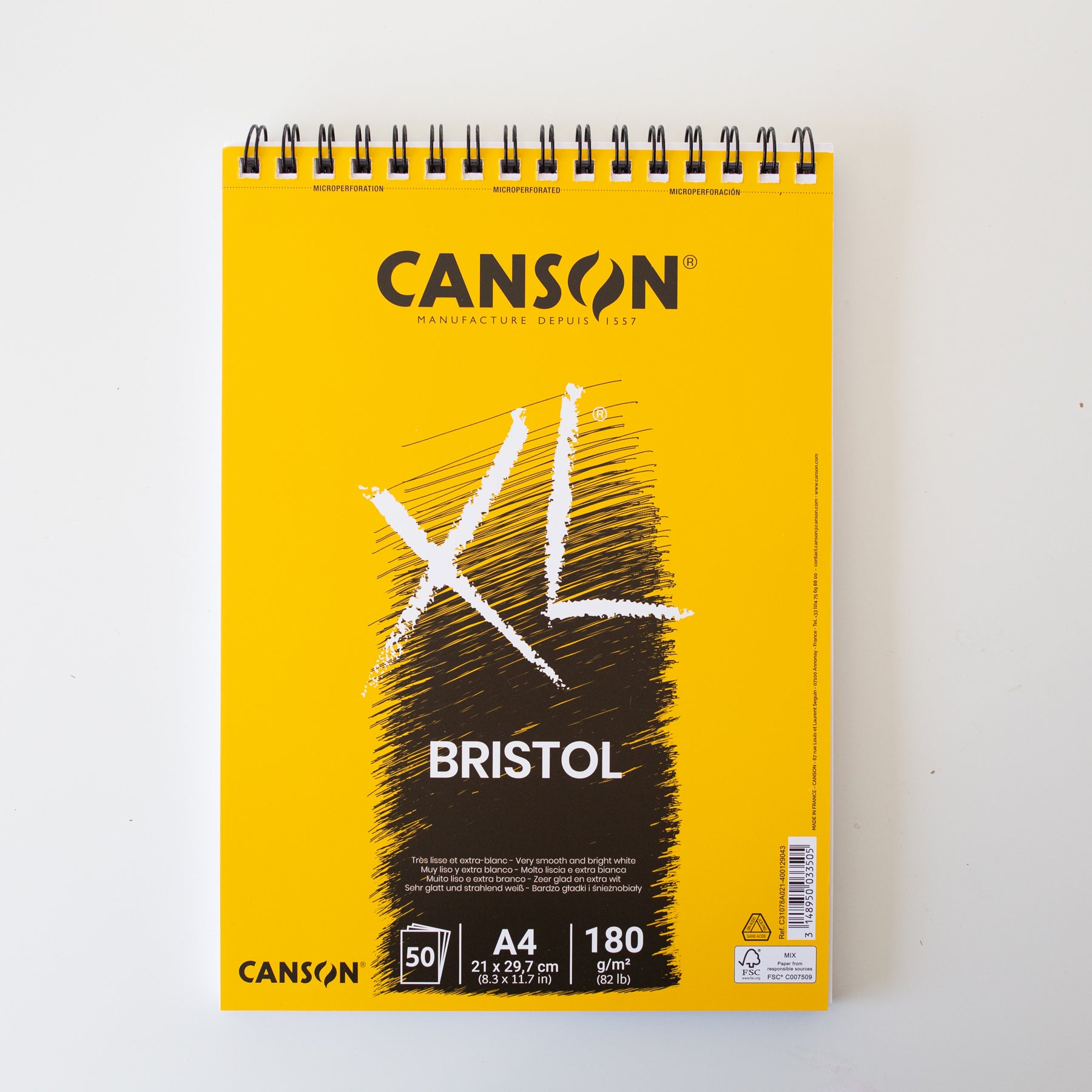 Canson XL Bristol A4 180g