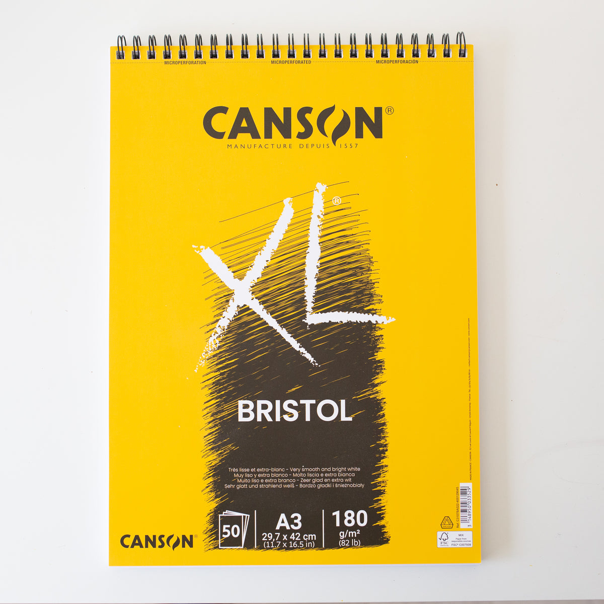 Canson XL Bristol A3 180g
