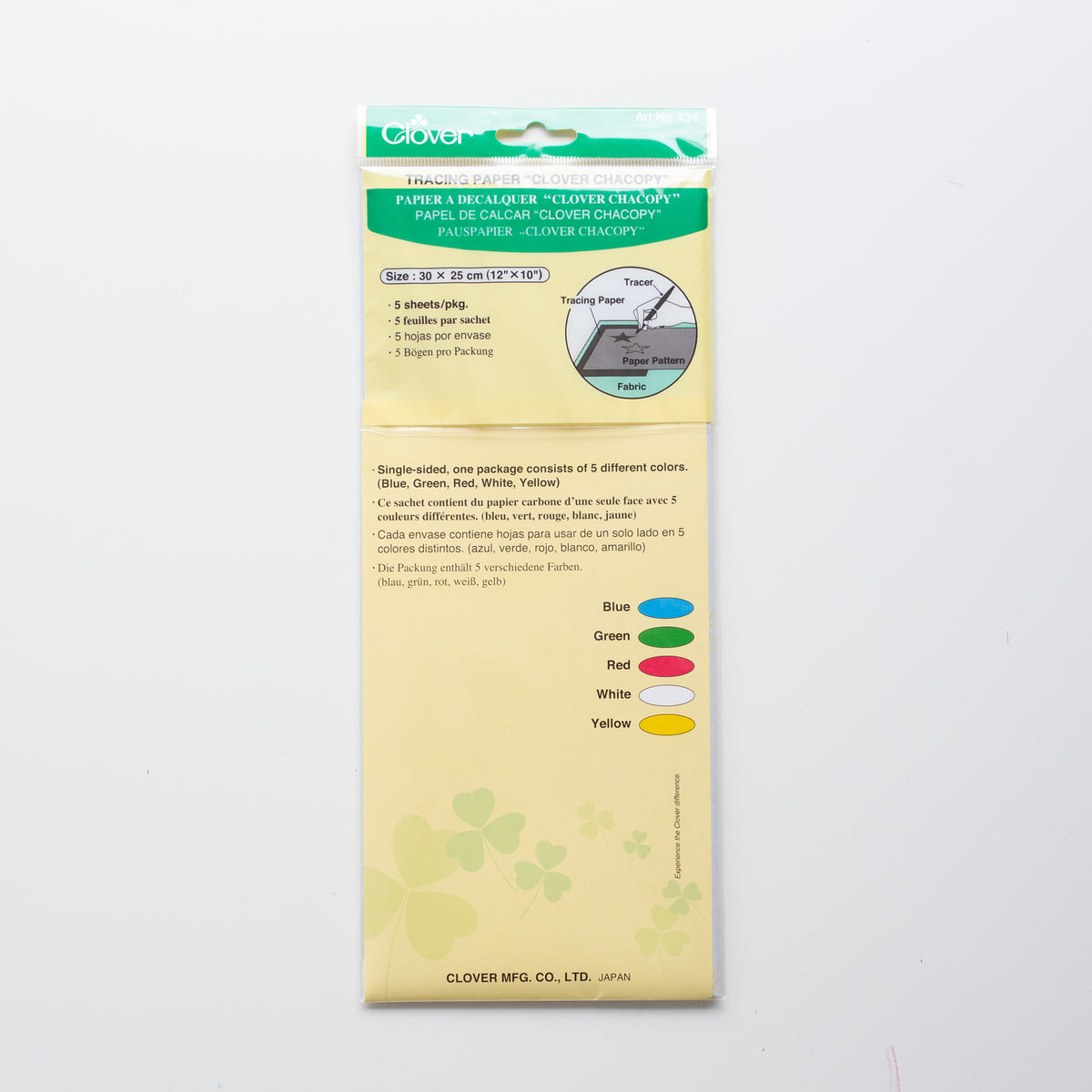 Clover tracing Paper