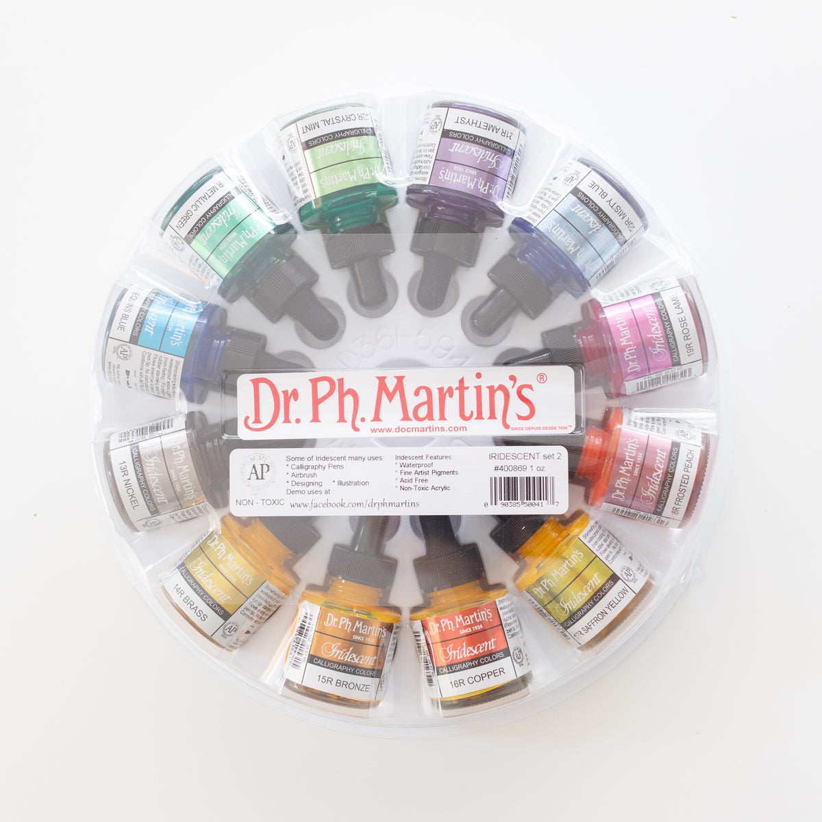 Iridescent ink Dr Ph. Martins set 2