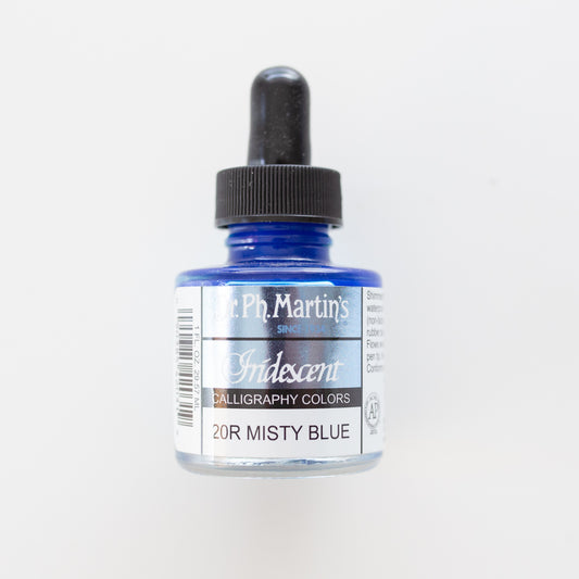 Iridescent ink Dr. Ph. Martin's Misty Blue