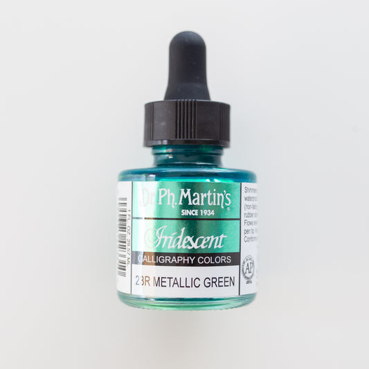 Iridescent ink Dr Ph. Martins Metallic Green