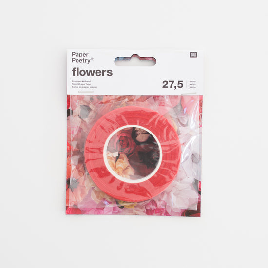 Floral tape Rood